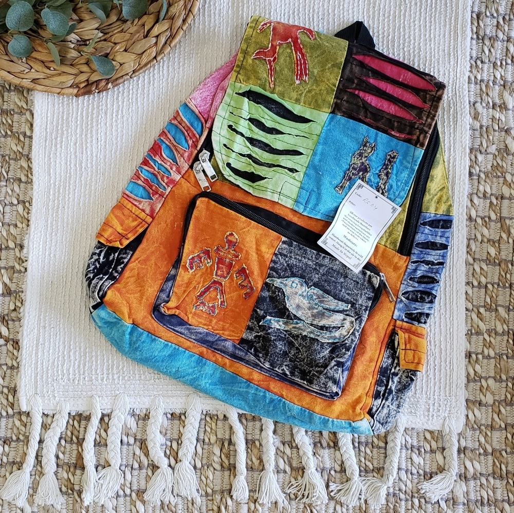 TUNGTA Handmade Backpack NWT